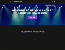 Tablet Screenshot of blinkyland.com